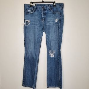 HOLLISTER Men's Distressed Jeans
